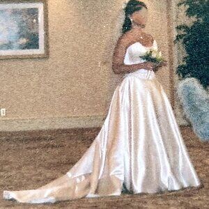 Demetrios Couture Wedding Dress